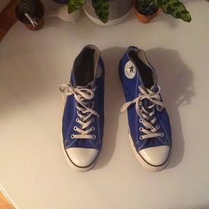 Blue converse All-Stars👟
